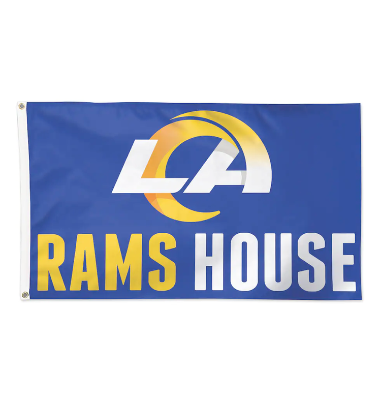 Wincraft NFL LA Rams House Deluxe 3'x5' Flag