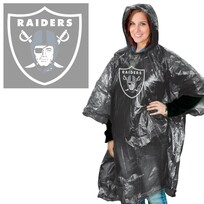 Wincraft Rain Poncho - Raiders