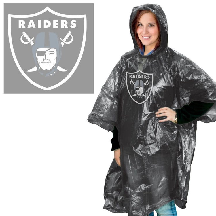 Wincraft Rain Poncho - Raiders