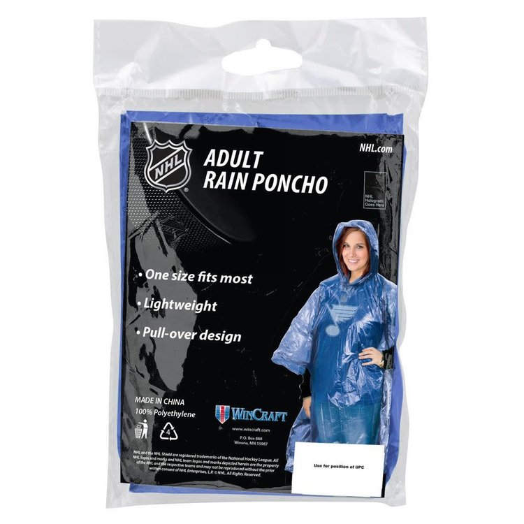 Wincraft Rain Poncho - Raiders