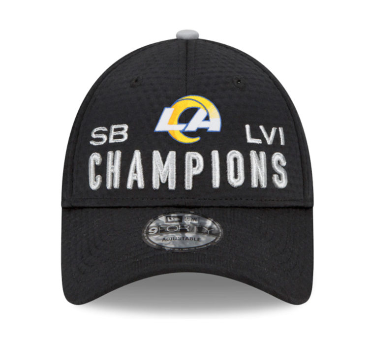 New Era Rams NFL21 SBLVI Champions 940 Black