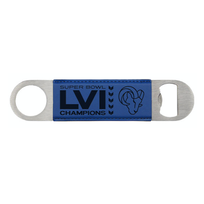 Rico Industries Bar Blade - Laser Engraves -  NFL LA Rams SBLVI Champions
