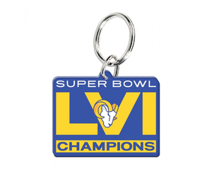 NFL21 Super Bowl LVI Logo Heavyweight Keychain - The Locker Room