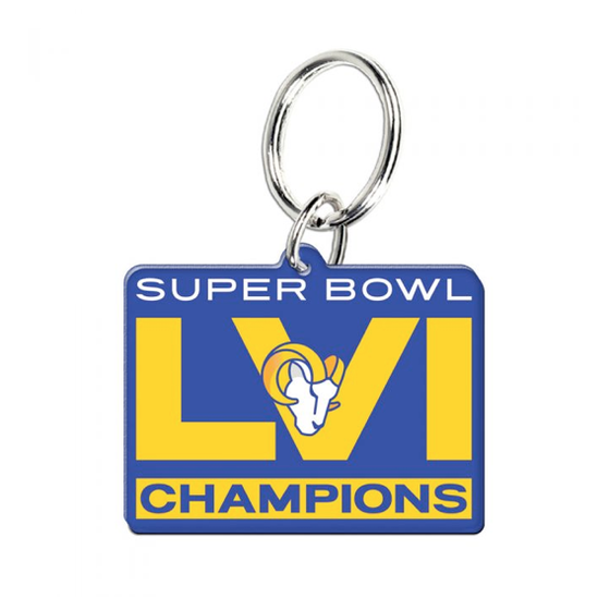 NFL21 Super Bowl LVI Logo Heavyweight Keychain - The Locker Room