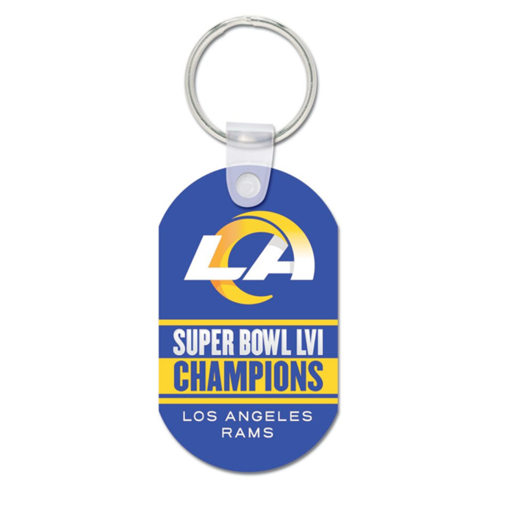 Wincraft NFL21 Super Bowl LVI Logo Aluminum Keychain