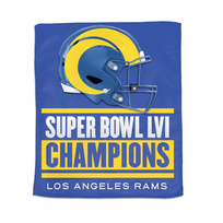 Wincraft NFL Rams SBLVI Champions 15x18 Rally Towel
