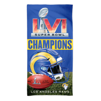 Wincraft LA Rams SBLVI Champs Beach Towel 30" x 60"