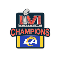 Wincraft SBLVI Champs Pin NFL Rams LA Logo