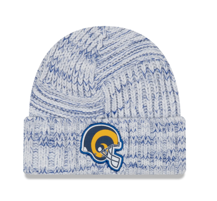 New Era Rams 2019 W Onfield Knit White Helmet