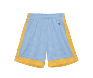 Mitchell and Ness Lakers M&N Men's MPLS Light Blue Swingman Shorts