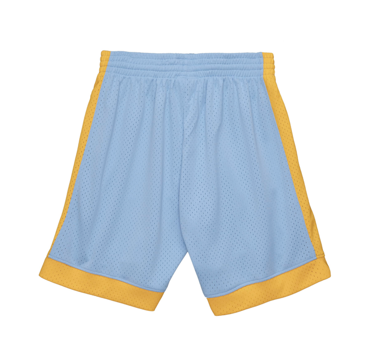 Mitchell and Ness Lakers M&N Men's MPLS Light Blue Swingman Shorts