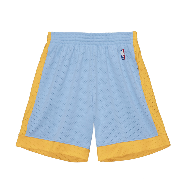 Mitchell and Ness Lakers M&N Men's MPLS Light Blue Swingman Shorts