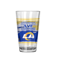 Great American Products Rams SBLVI Champions 16oz Pint Glass