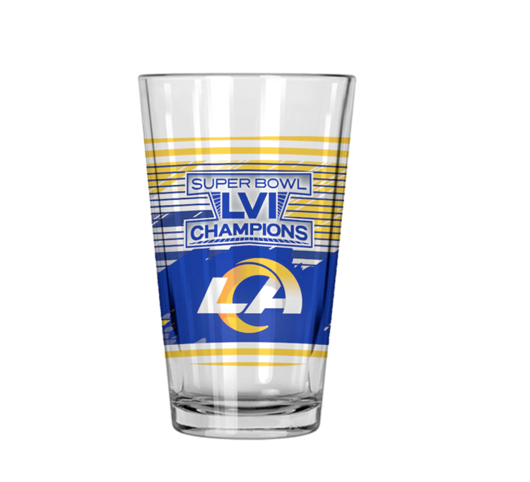 Great American Products Rams SBLVI Champions 16oz Pint Glass