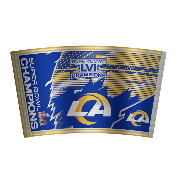 Great American Products Rams SBLVI Champ 18oz Roadie Tumbler