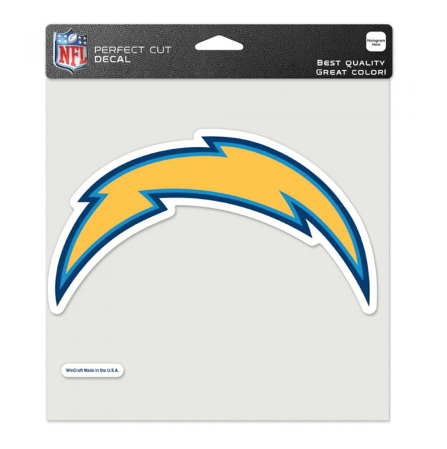 Los Angeles Chargers Vinyl Decal / Sticker - Multi-Color, 5 Sizes Available