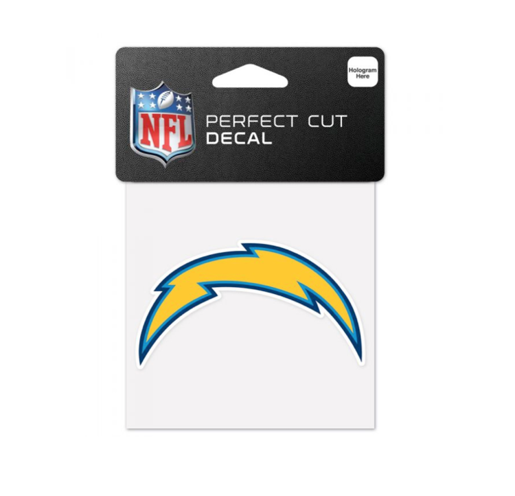 Wincraft Small Decal 4"x4" NFL Los Angeles Chargers
