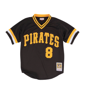 Men's Mitchell & Ness Pittsburgh Pirates MLB Willie Stargell 1982 Authentic  Pullover Baseball Jersey
