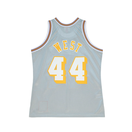 Mitchell and Ness LA Lakers Men's M&N 75th Silver Anniversary Jerry West  #44 Swingman Jersey