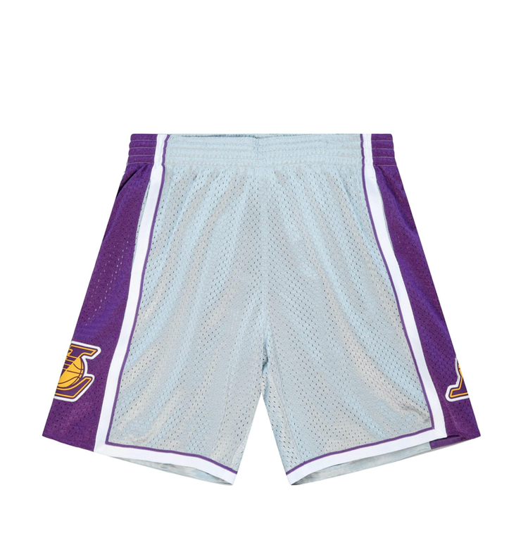 Mitchell and Ness LA Lakers M&N Men's 75th Silver Anniversary 2009 Shorts