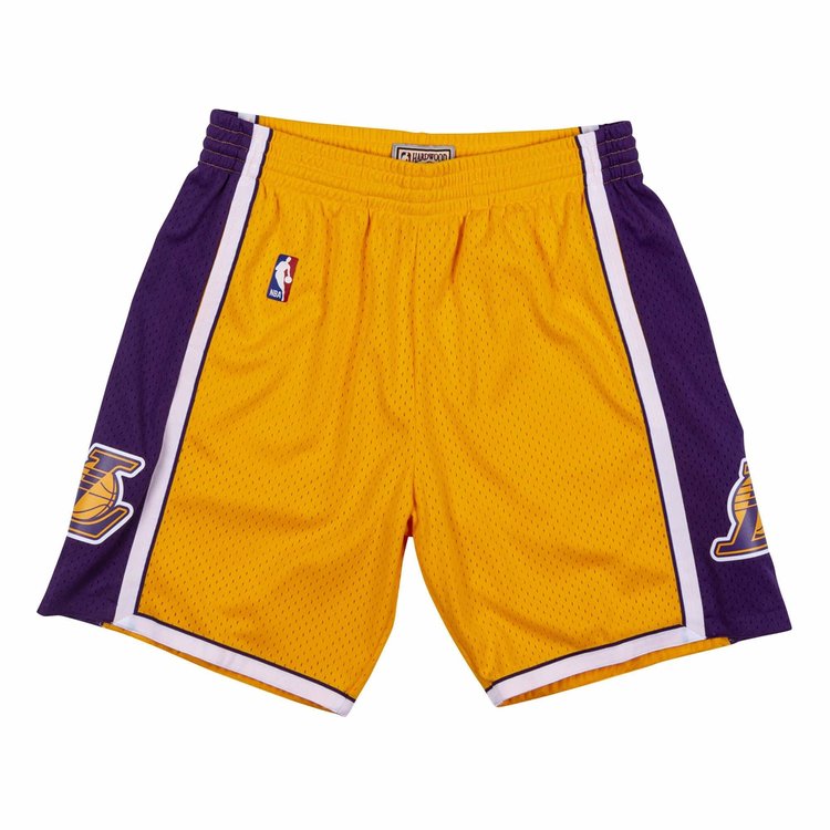 Mitchell and Ness Lakers M&N Men's 2009 Gold Swingman Shorts
