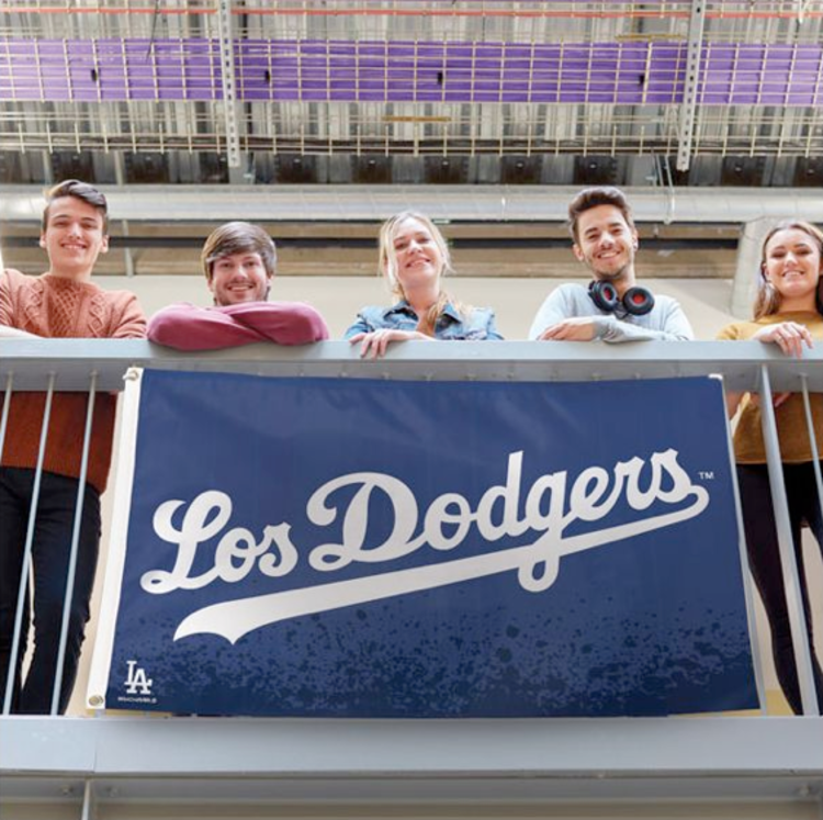 Wincraft MLB Los Dodgers Deluxe 3'x5' Flag