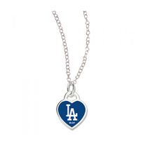 Wincraft MLB Los Angeles Dodgers Heart Necklace