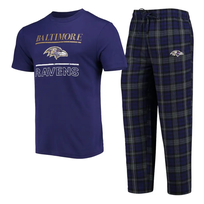 Concepts Sport Ravens M Lodge Pajama Set
