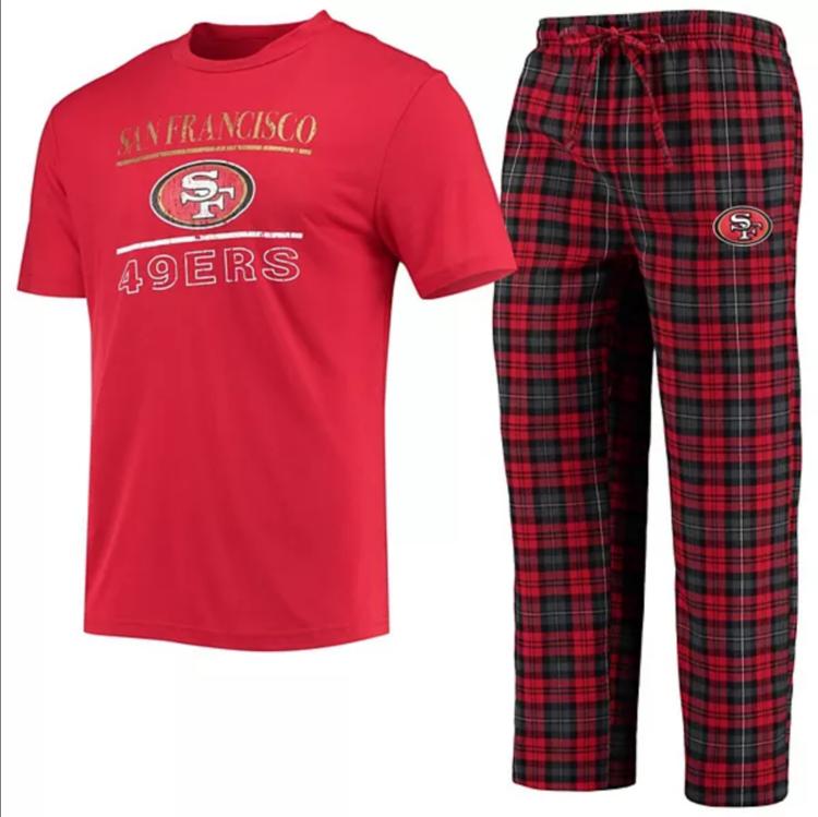 Concepts Sport 49ers M Lodge Pajama Set