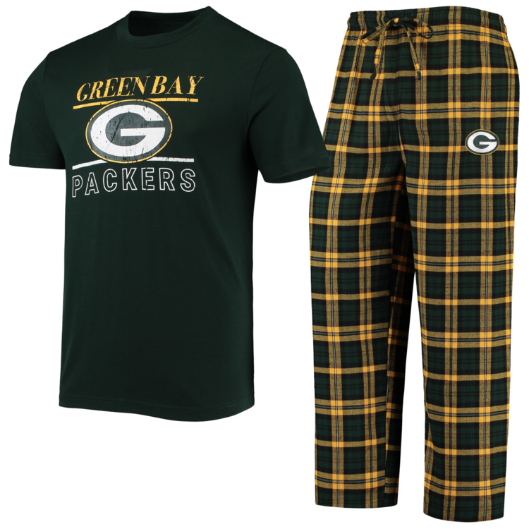 Concepts Sport Packers M Lodge Pajama Set