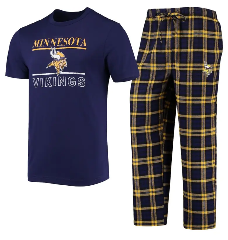Concepts Sport Vikings M Lodge Pajama Set
