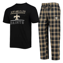 Concepts Sport Saints M Lodge Pajama Set