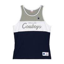 Mitchell and Ness Dallas Cowboys M&N Men's Cotton Color Block Tank