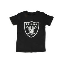 Outerstuff NFL Raiders Infant Team Logo Tee Black