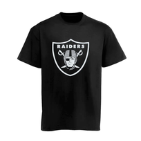 Outerstuff NFL Raiders Youth Primary Logo Tee Black