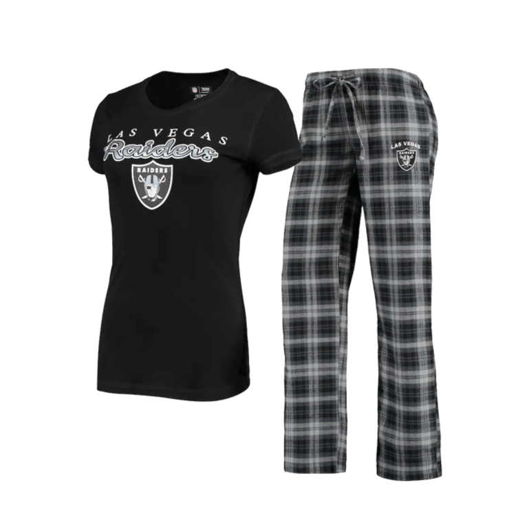 Concepts Sport Raiders W Lodge Pajama Set
