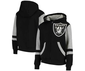 Raiders Youth Stadium Full Zip Hoodie - The Locker Room of Downey