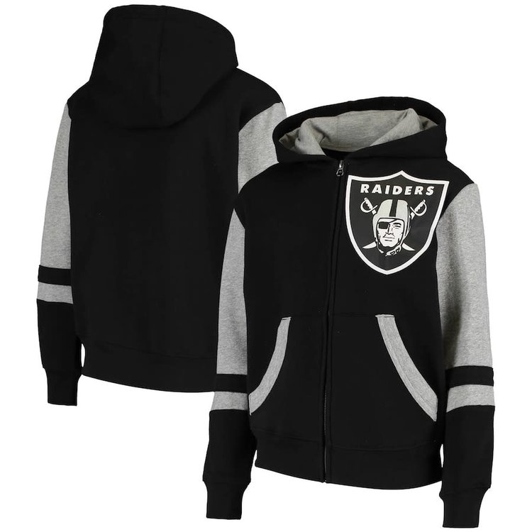 MLB Raiders Youth Stadium Full Zip Hoodie