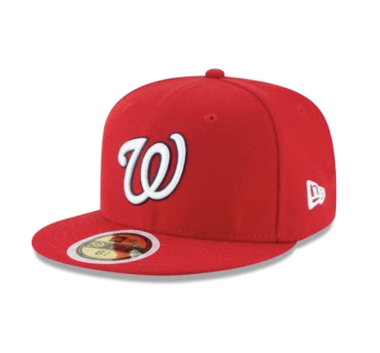 New Era Nationals Youth AC Home Red