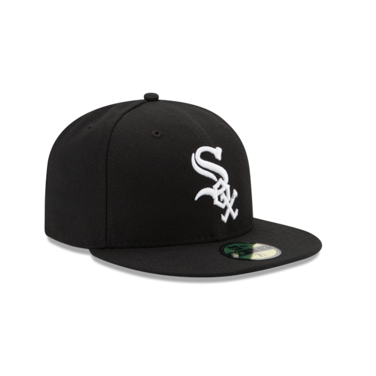 New Era White Sox Youth AC Game Black