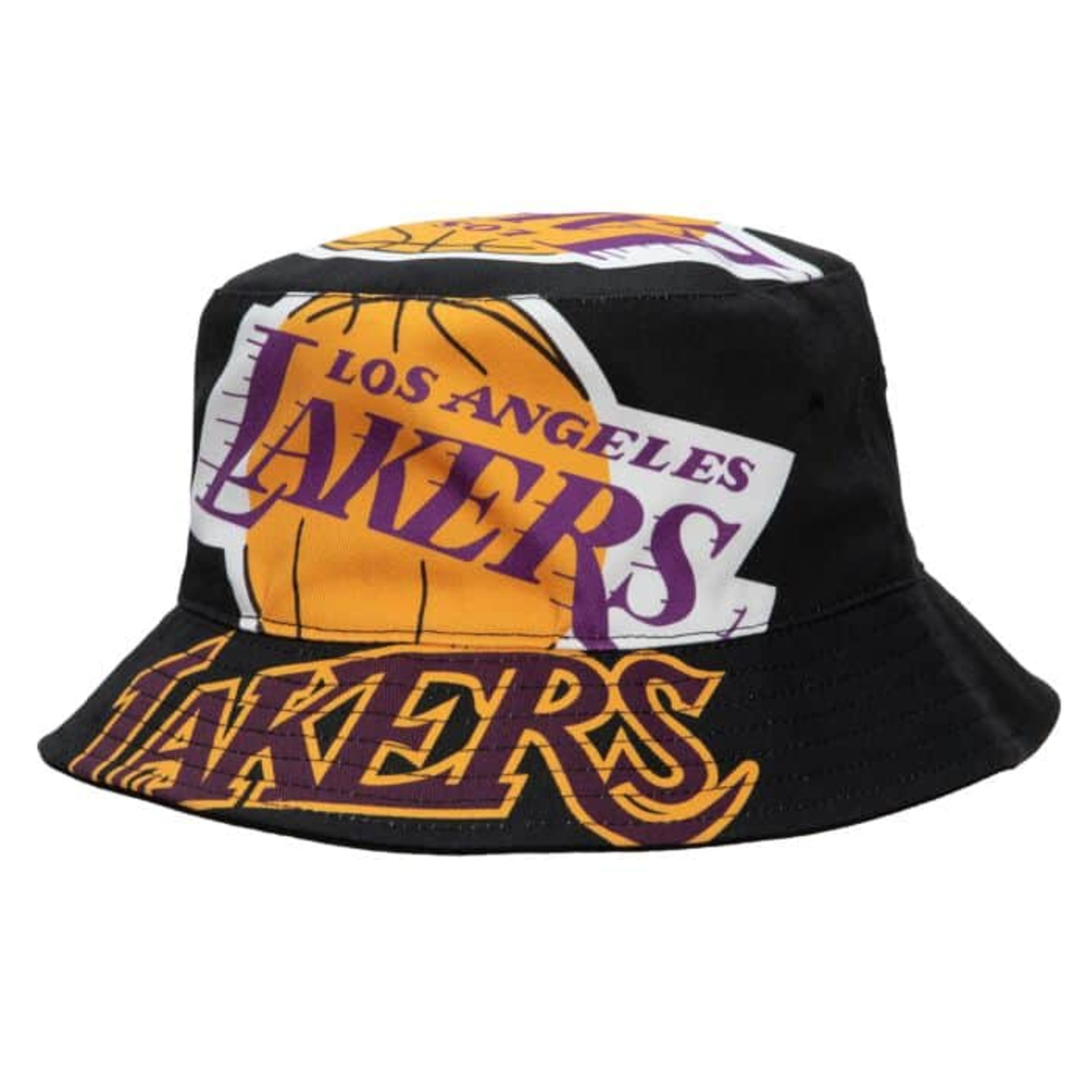 Mitchell and Ness Los Angeles Lakers M&N HWC Cut Up Bucket Hat