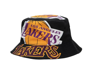 Los Angeles Lakers M&N HWC Cut Up Bucket Hat - The Locker