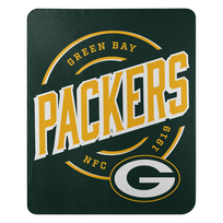 Northwest Packers Campaign Fleece Throw Blanket 50x60