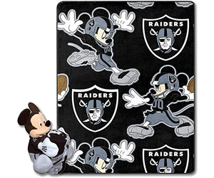 Northwest Lakers Mickey Mouse Character & Throw Set