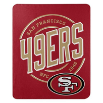 Northwest 49ers Campaign Fleece Throw Blanket 50x60