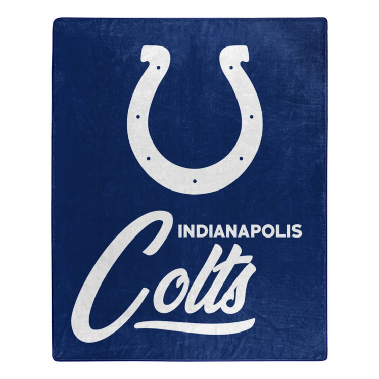 Northwest Colts Signature Plush Raschel Throw Blanket 50x60