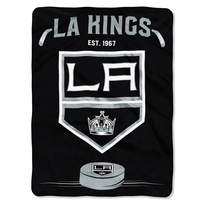 Northwest LA Kings Inspired Plush Raschel Blanket 60x80