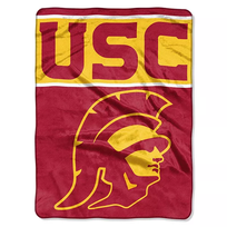 Northwest USC Basic Plush Raschel Blanket 60x80