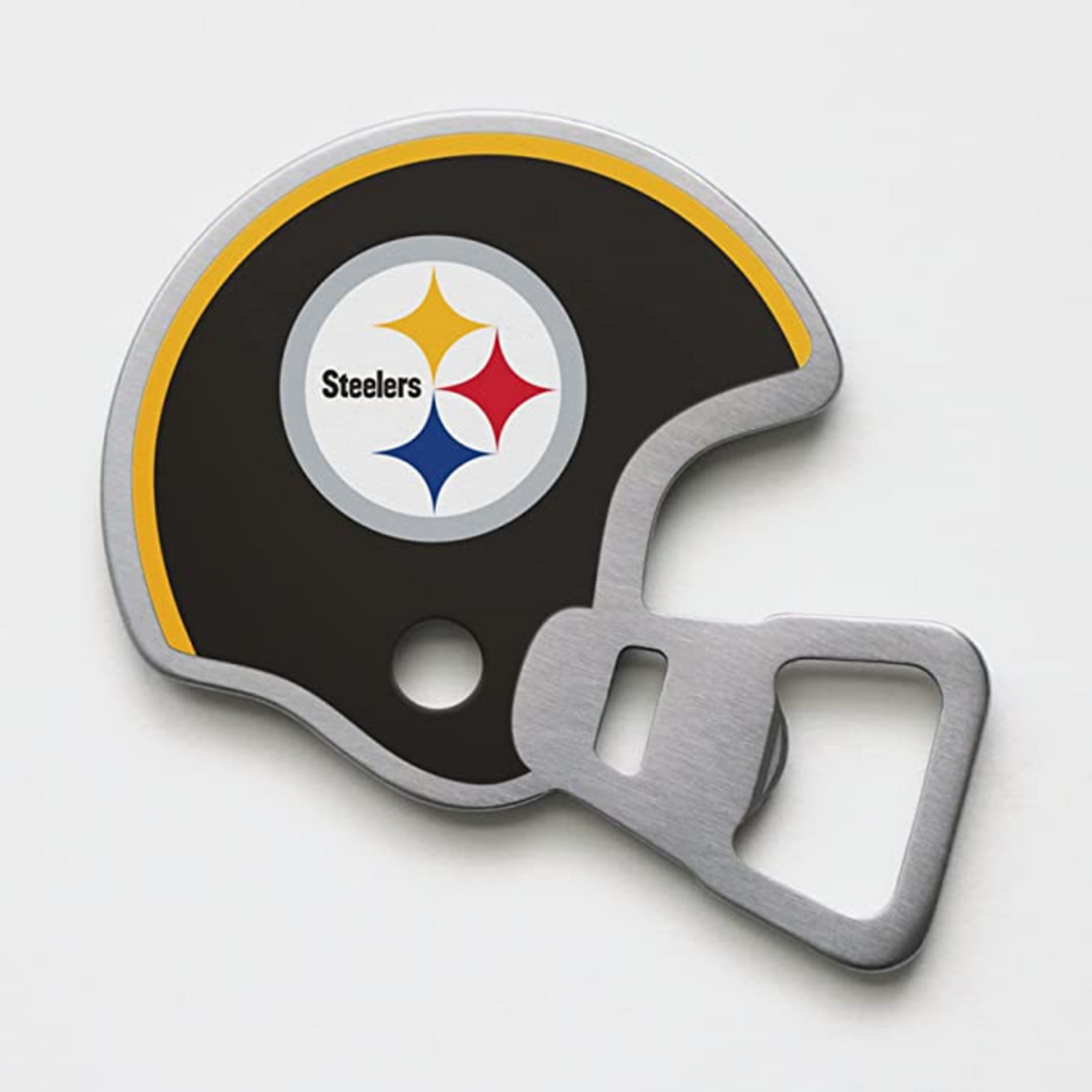 You The Fan Season Opener Helmet Magnetic Stainless Steel Bottle Opener -  Steelers