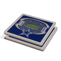 You The Fan Stadium View Coasters - Dallas Cowboys